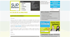 Desktop Screenshot of direction.supbiotech.fr